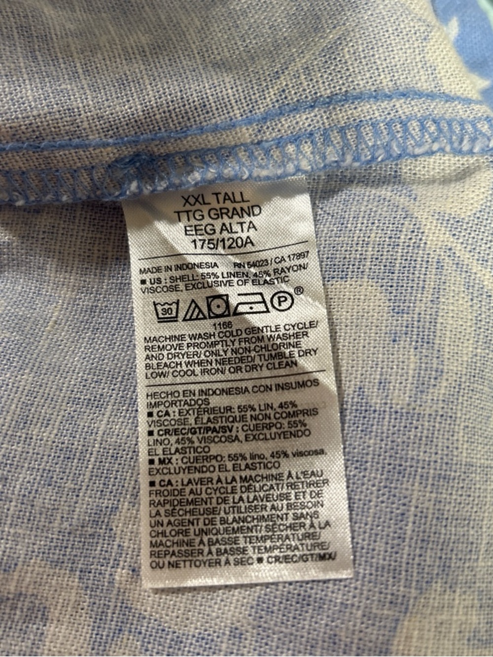 Old Navy Light Blue and White Floral Dress - Picture 4 of 5